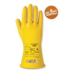 Low Volt Electrical Insulating Glove (Class 00) Yellow Xl