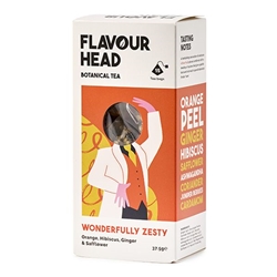 Flavour Head Wonderfully Zesty Botanical Infusion 37.5g [Pack of 6]
