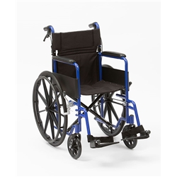 Click Medical Self Propelled Wheelchair Blue 822X295X800Mm