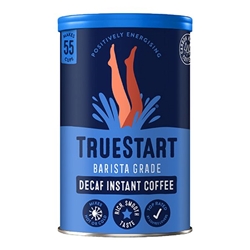 TrueStart Barista Grade Decaf Instant Coffee 100g [Pack of 6]