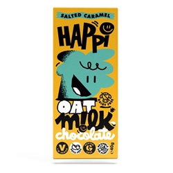 HAPPi Salted Caramel Oat Milk Chocolate 40g [Pack of 15]