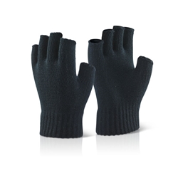 Beeswift Fingerless Mitts Black 