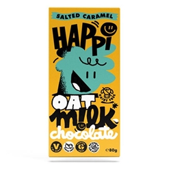 HAPPi Salted CaraMilk Chocolate 80g [Pack of 12]
