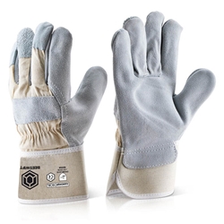 Beeswift Canadian High Quality Rigger Gloves White 
