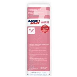 Rapid Relief Instant Warm Perineal Compress 5"X 16" White 16"