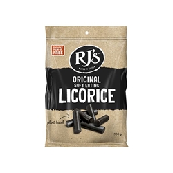 Rj's Natural Soft Eating Licorice 300g [Pack of 12]