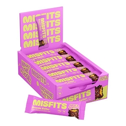Misfits Plant Based Brownie Batter Protein Bar 50g [Pack of 15]