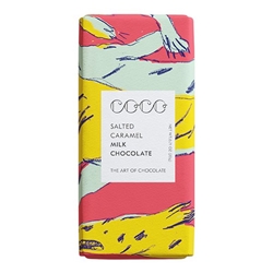 COCO Chocolatier Salted Caramel Mini Bars 20g [Pack of 24]