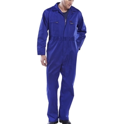 Beeswift Heavyweight Boilersuit Royal Blue 58