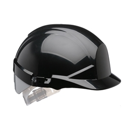 Centurion Reflex Safety Slip Ratchet Helmet With Silver Rear  Black 