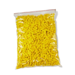 Beeswift Qed301 Disposable Foam Ear Plugs Bulk Pack 500 Yellow 