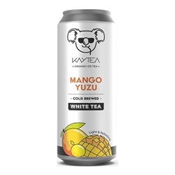 KAYTEA Mango Yuzu (Organic) 330ml Can [Pack of 12]