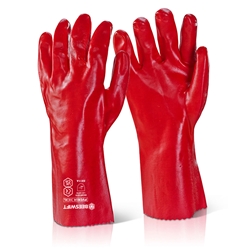 Pvc 14" Gauntlet Red 