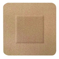 Hygioplast Fabric Square Plasters 100 Flesh 