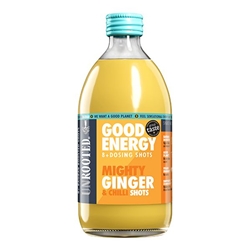 Unrooted Mighty Ginger Fresh Energy 500ml [Pack of 4]