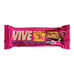 Vive Natural Protein Bar, Peanut Butter Jelly 49g [Pack of 12]