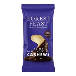 Forest Feast Dark Chocolate Cashews Impulse 40g [Pack of 12]