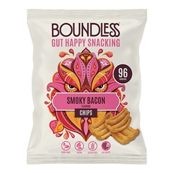 Boundless Smoky Bacon Chips 23g [Pack of 24]