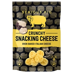 Serious Pig Crunchy Snacking Cheese With Truffle 24g [Pack of 24]