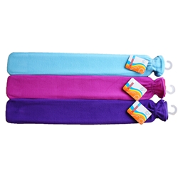 Long Hot Water Bottle With Fleece Cover