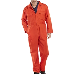 Beeswift Boilersuit Orange 44