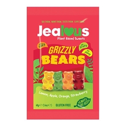Jealous Grizzly Bears 40g Impulse Bags [Pack of 10]