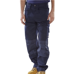 Beeswift Premium Multi Purpose Trousers Navy Blue 34T