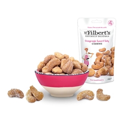 Mr Filberts Chicago-style Sweet & Salty Cashews 100g [Pack of 12]