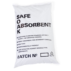 Beeswift Loose Fibre Spill Absorbant 30 Ltr  White 30L