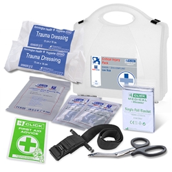 Click Medical Critical Injury Box - Medium Risk Bs8599-1:2019  White 