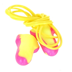 Honeywell Laser Lite Corded Ear Plugs Yellow 