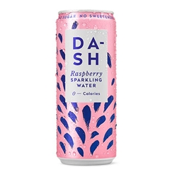 Dash Water Sparkling Raspberry 330ml Can [Pack of 12]