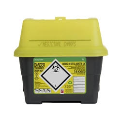 Sharpsafe Sharps Bin 2Ltr Yellow 2Ltr