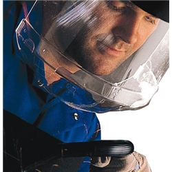 Centurion Polycarbonate Facescreen With Chinguard Clear 