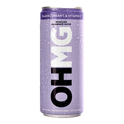 OHMG Blackcurrant & Vitamin C Sparkling 330ml [Pack of 12]