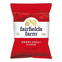 Fairfields Farm Crisps Sweet Chilli Crisps 40g [Pack of 36]