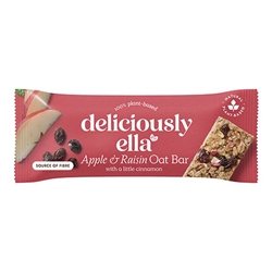 Deliciously Ella Apple, Raisin & Cinnamon Oat Bar 50g [Pack of 16]