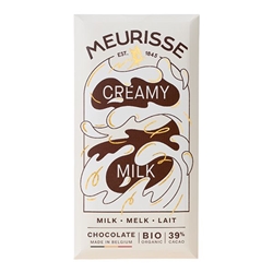 Meurisse Milk chocolate with Creamy Milk 100g [Pack of 15]