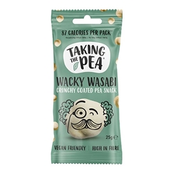 Taking the Pea Wacky Wasabi 25g Pod Pack [Pack of 12]