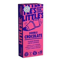Little's Double Chocolate Nespresso Compatible Capsules 55g [Pack of 6]