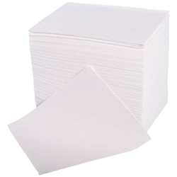 Fentex Oil And Fuel Spill Absorbant Pads Pack Of 200 White 