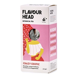Flavour Head Crazy Exotic Botanical Infusion 37.5g [Pack of 6]