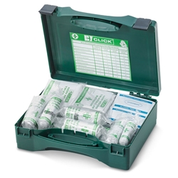Click Medical 20 Personal First Aid Kit Boxed Green 