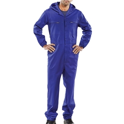 Beeswift Hooded Boilersuit Royal Blue 42