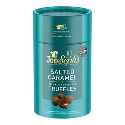 Joe & Seph's Milk Chocolate Salted Caramel Truffles 100g [Pack of 6]