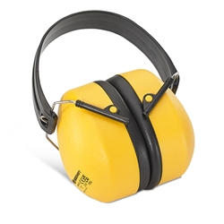 Beeswift Folding Ear Defenders Yellow 