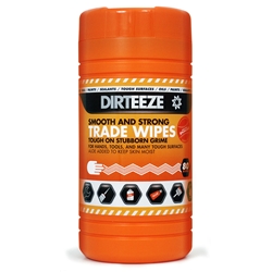 Dirteeze Smooth And Strond Trade Wipes Orange 