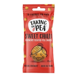 Taking the Pea Sweet Chilli 25g Pod Pack [Pack of 12]