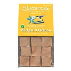 Buttermilk Vanilla Vegan Fudge 175g [Pack of 16]