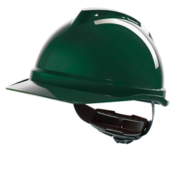 Msa V-Gard 500 Vented Safety Helmet Green 